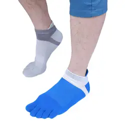 Новый Для мужчин мужской пять пальцев носки летние сетчатые дышащие хлопковые носки Calcetines короткие носки до лодыжки Hombre