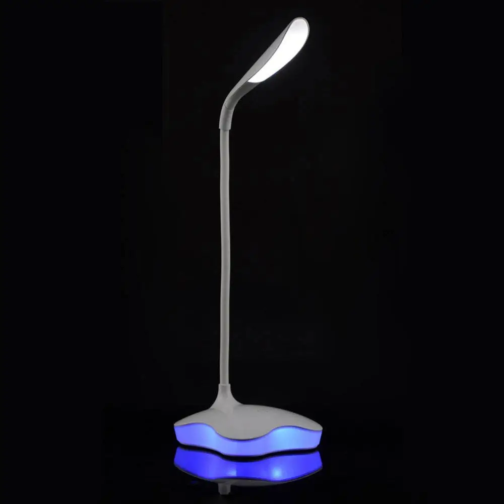 

Reading Desk Lamp Book Light Dimmable Flexible USB Rechargeable Bedside Bedroom Table Lamp DAG-ship