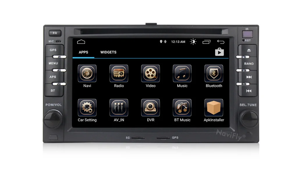 Perfect Navifly android 8.1 system car radio player for kia Cerato Spectra Sorento Picanto Carnival LOTZE universal wifi BT RDS FM 10