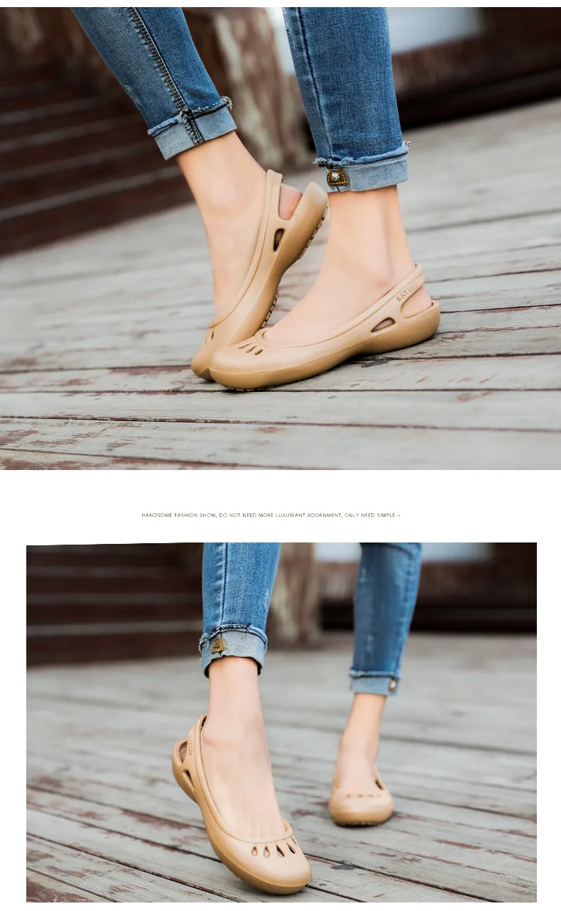 STS BRAND Spring Women Leopard Grain Round Toe Sandals Loafer Beach Sandals Ballet Flats Casual Shoes Flats Sandals Women Shoes (10)