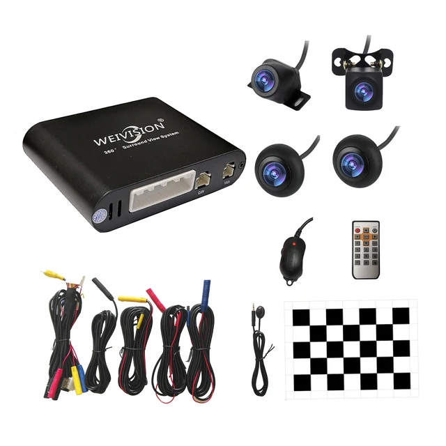 $US $138.60 WEIVISION 360 Degree seamless Bird View Panorama System All Round View System Around Parking Car DV