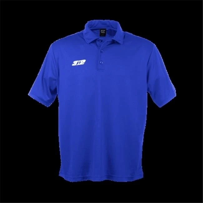 3N2 3100-02-XXL Mens Performance Polo Shirt Royal Blue - 2XL