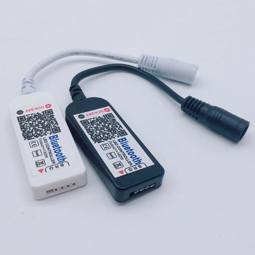 DC 12 V Мини светодиодный RGB контроллер 4 канала Bluetooth RGBW светодиодный контроллер IOS/Android приложение для RGB Светодиодные полосы света