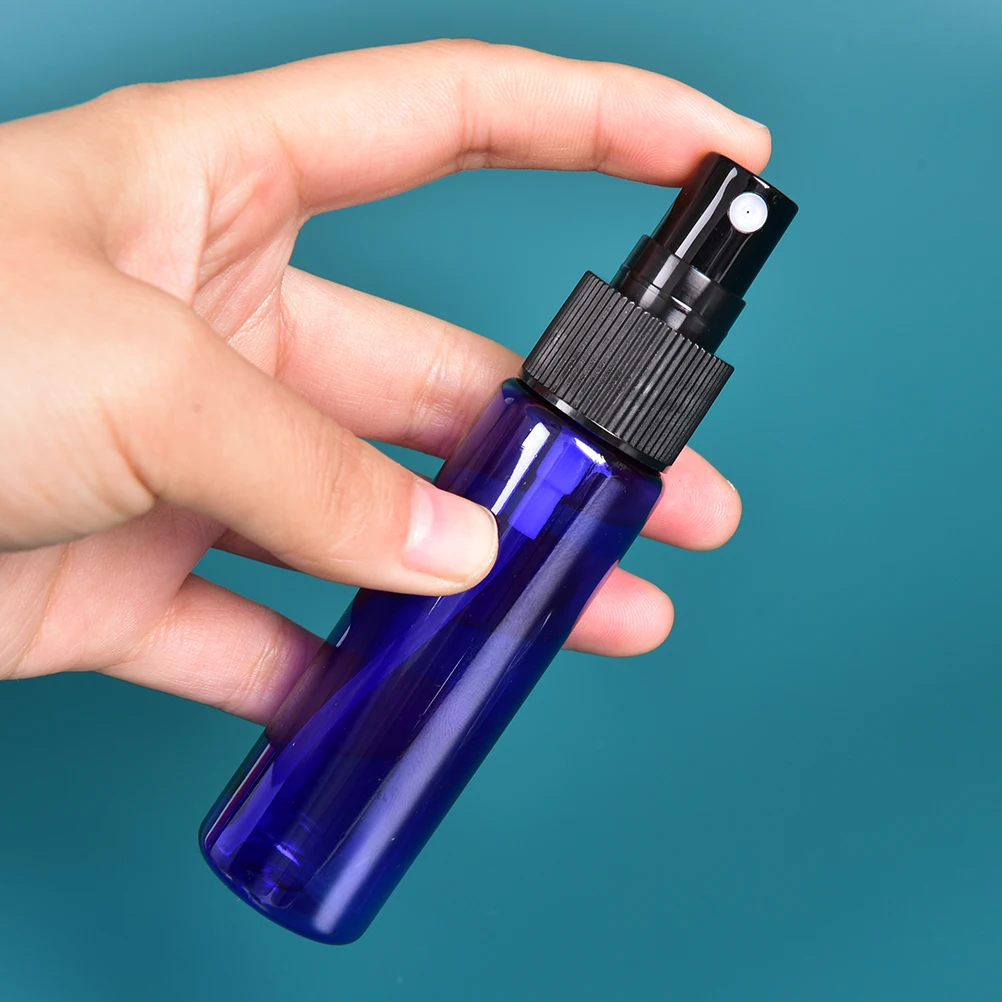 

Empty Cosmetic Containers With Atomizer Cap 30ml Travel Plastic Refillable Perfume Bottle With Spray For Essential Oil Perfume