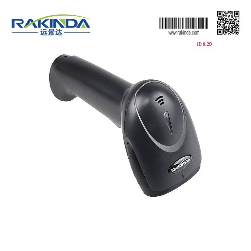 

Rakinda RK1302-Fast Handheld Wired 2D Barcode Scanner with USB/RS232 Cable, Support Auto Reading and Trigger Mode
