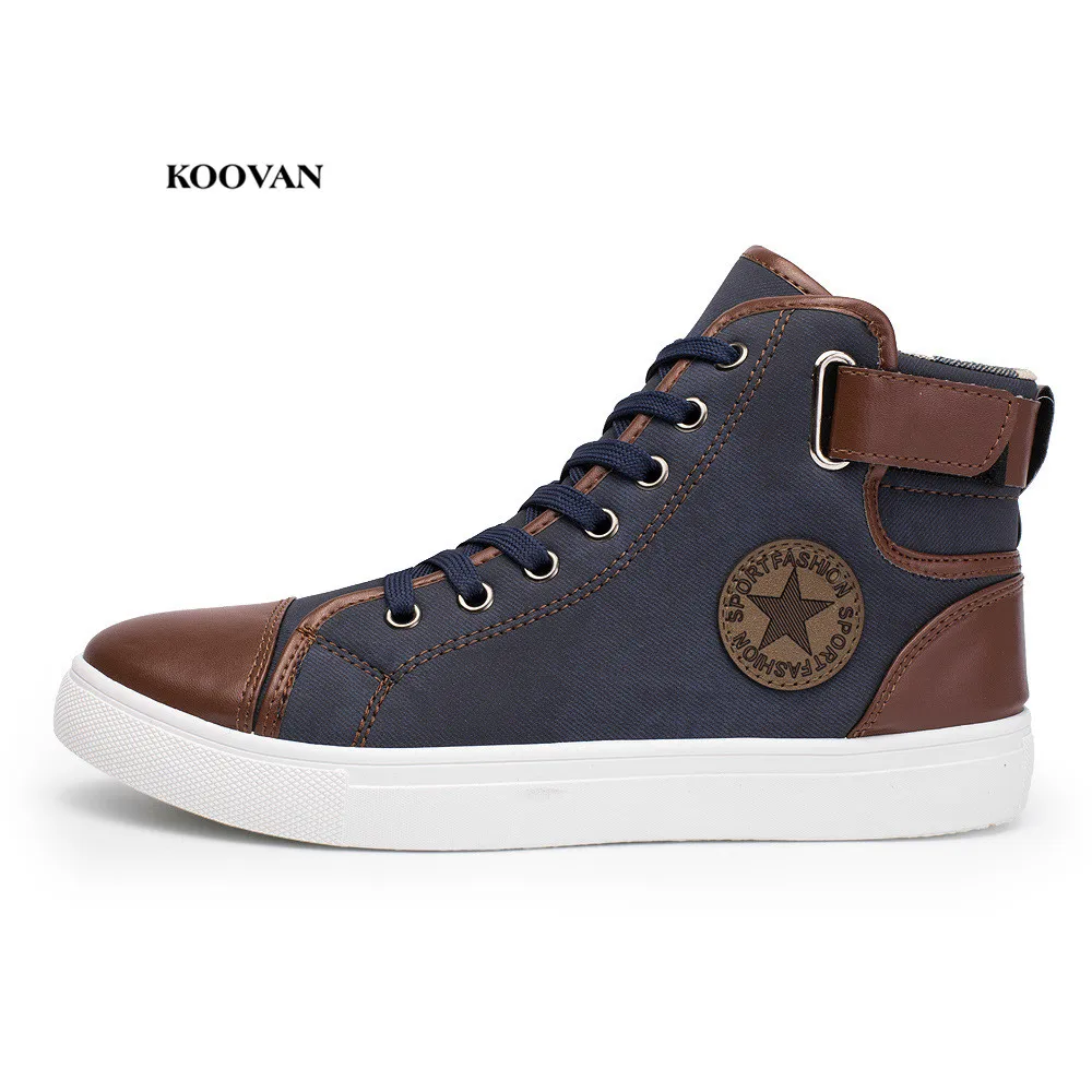 men's casual platform versatile trend sneakers