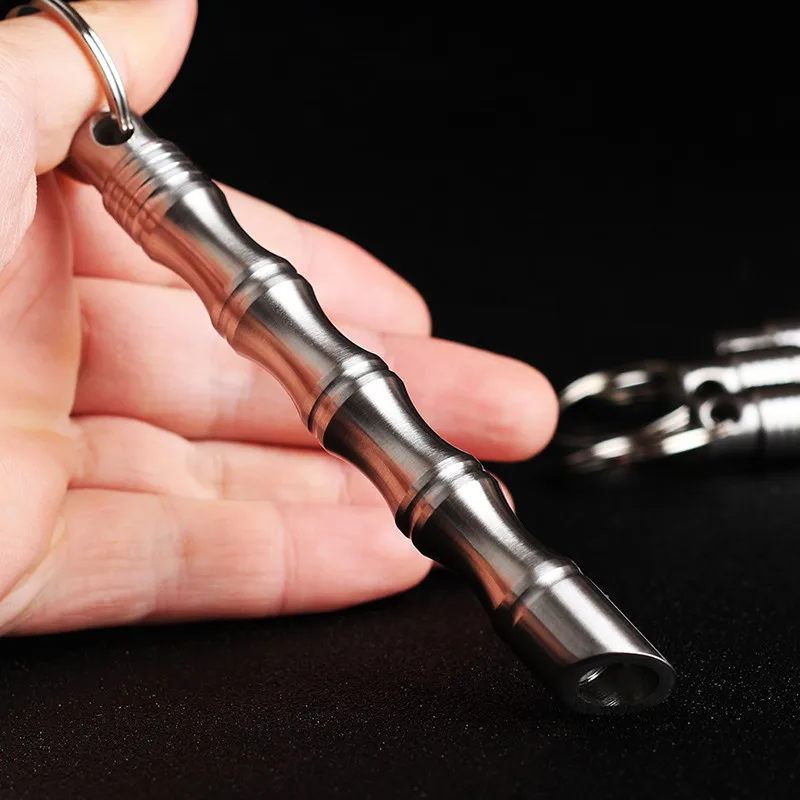 

High Quality Tactical Pen Bamboo Shape Defense Pen Write Pen Women Personal For Outdoor Portable Mini Emergency Tool