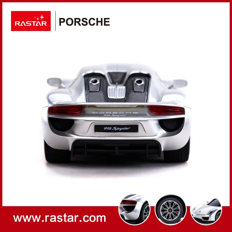 Rastar лицензированный 1:24 PORSCHE 918 Spyder с дистанционным управлением оригинальные