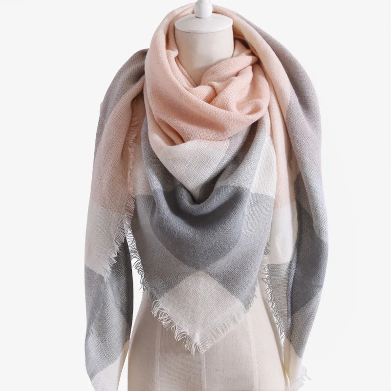 

Fashion Women Lady Warm 2 Circle Cable Knit Cowl Neck Tassel Scarf Shawl Winter AliExpress Hot Wish Explosion Models European An