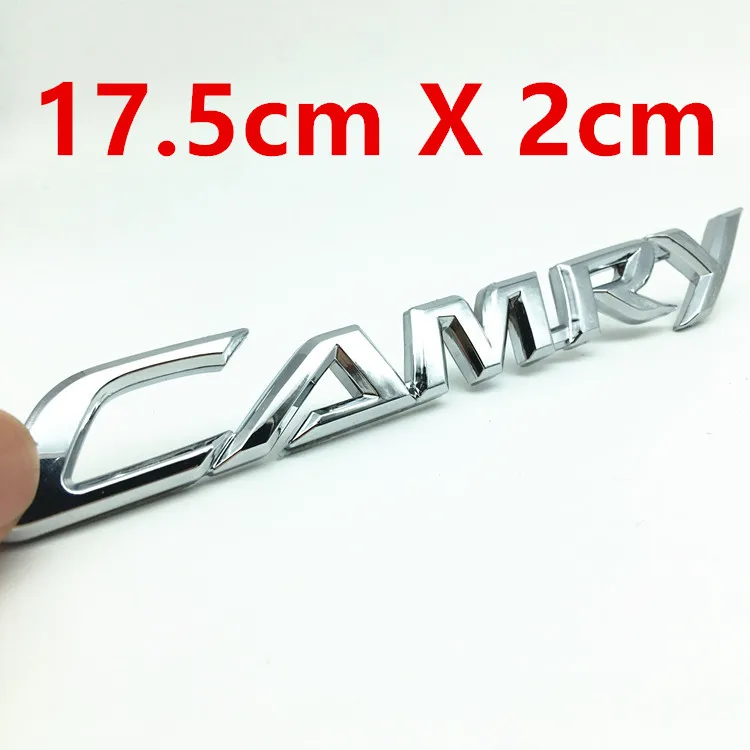 Для Corolla CAMRY YARIS VIOS ALTIS CROWN D4D VVTI VITZ задний багажник бейдж 3D логотип Автомобильный