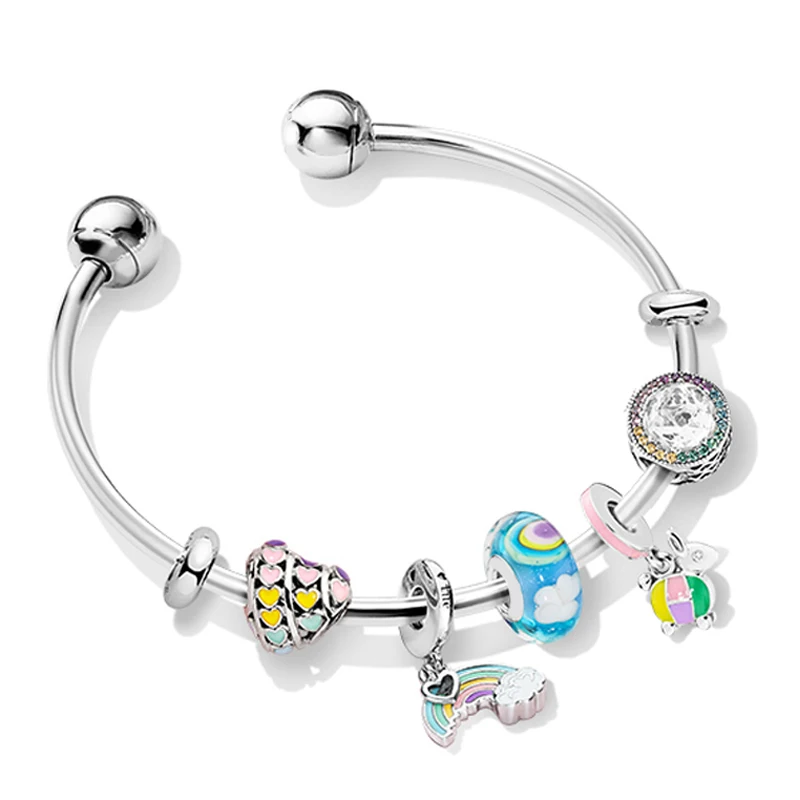 

NEW 100% 925 Sterling Silver 1:1 Original Star Dreams Childlike ZT0179 Gift Set Jewelry Women Luxury Goods Store