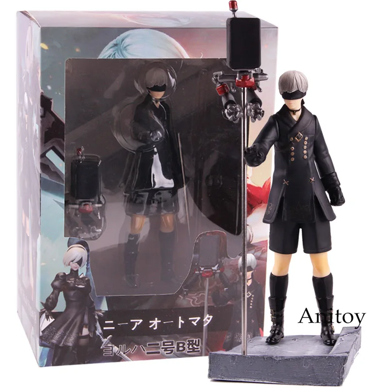 

9S NieR Automata YoRHa No.9 Type S Big Size 28cm PVC Action Figures of Games Collectible Model Toy
