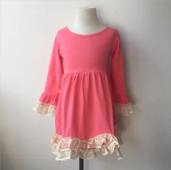 

Peach Flower Girl blush crochet Lace tutu long sleeve princess dress Blush flower party dresses size 0-14years old