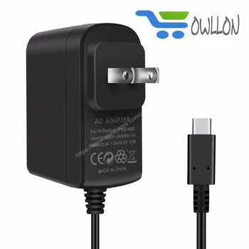 

US Plug Fast Charge 15W AC Adapter For Nintend Switch Game Console Power Charger Type-C Interface Switch Power Supply