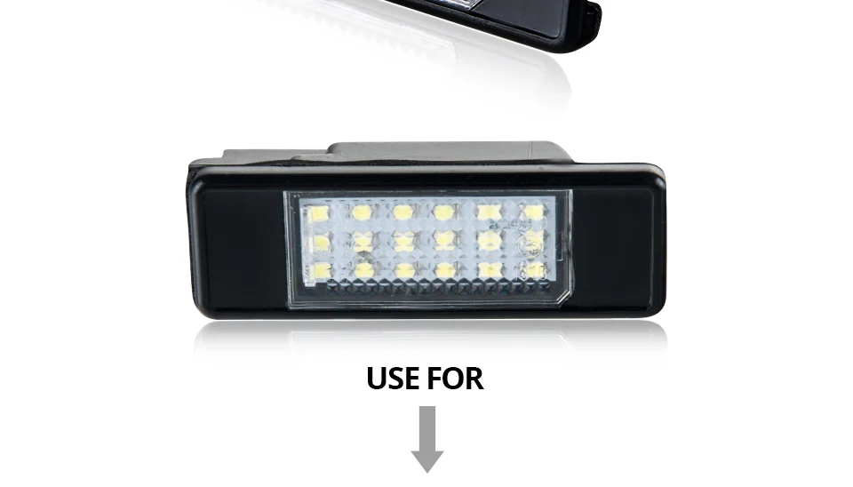 Car Rear License Plate Light for Peugeot_02