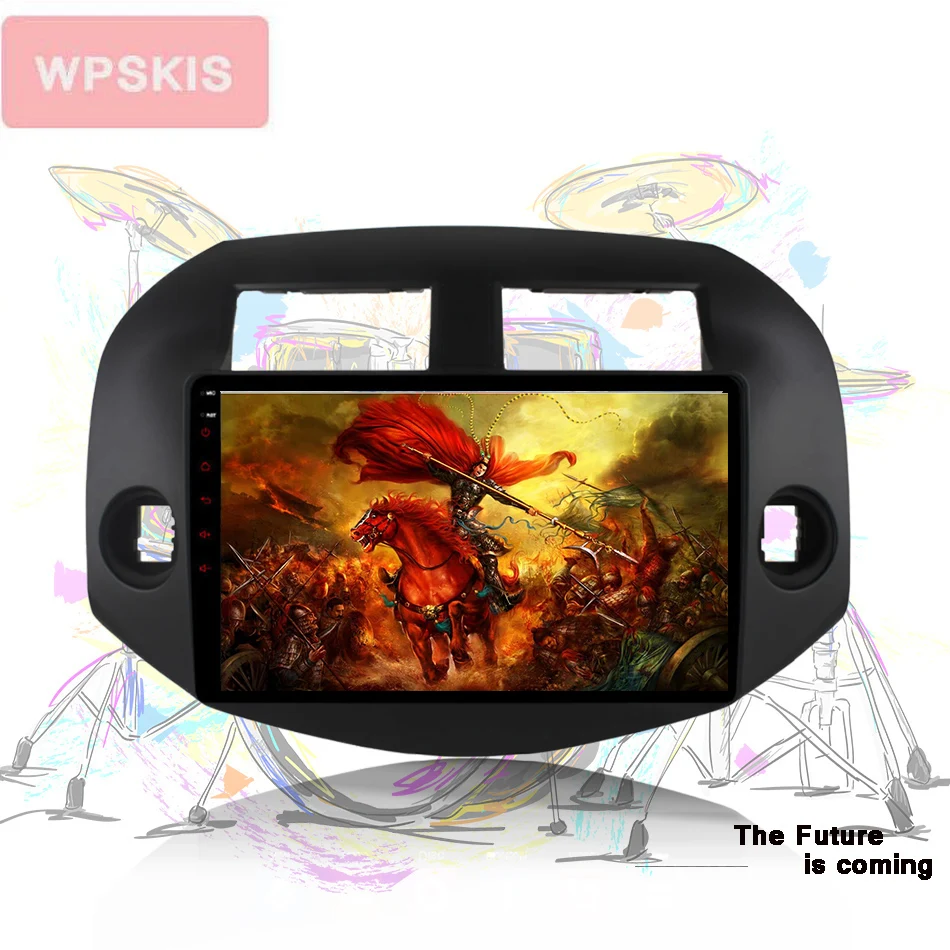 Sale Android 9.0 Navigation 2 DIN Multimedia for toyota rav4 2007 2008 2009 2010 2011 Car GPS 8-core AUX Radio Video Car DVD Player 5