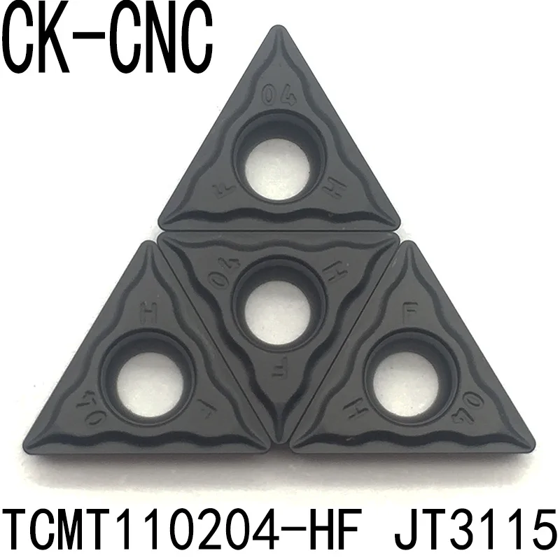 10 шт. TCMT110204-HF JT3115 TCMT21.51 для стальных деталей Чугунное лезвие из нержавеющей стали