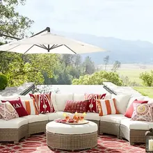 Sigma любую погоду плетеная мебель круглого сечения комплекты диван