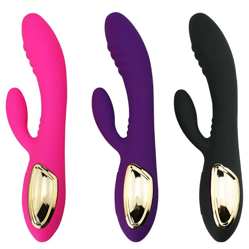 Women Multispeed Vibrator G Spot font b Dildo b font Rabbit Female Adult Sex Toy Waterproof