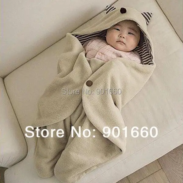 swaddle with hood