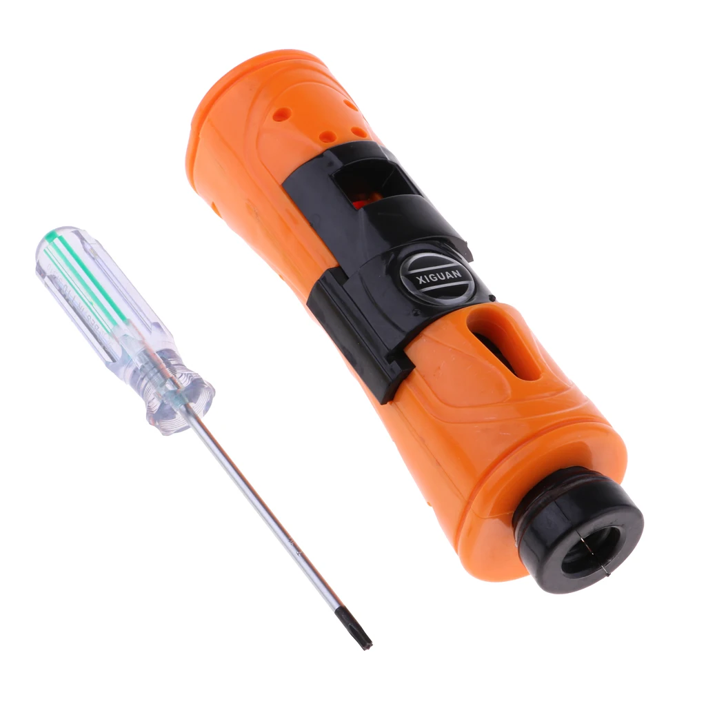 Universal Billiard Pool Snooker Cue Repair Rod Helper Cue Tip Clamp Repair Tool Orange Snooker & Billiard Accessories