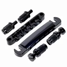 Электрический Гитары мост LP является доска для рисования LP арфа Строка мост товара LP мост полный черный