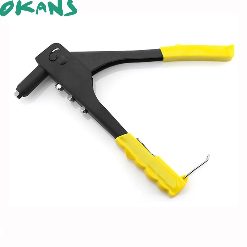New Manual Single Handle Rivet Gun Blind Rivet Hand Tool Gutter Repair