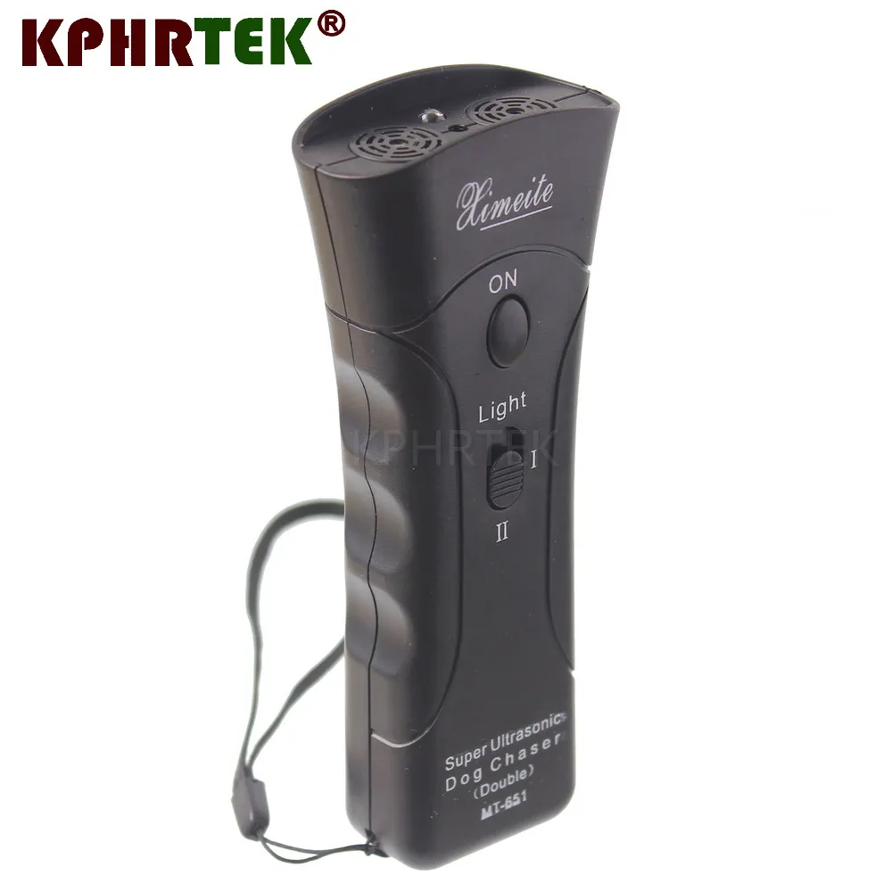 Ultrasonic Dog Chaser Stop Aggressive Animal Attacks Repeller With Flashlight GL 41315180901