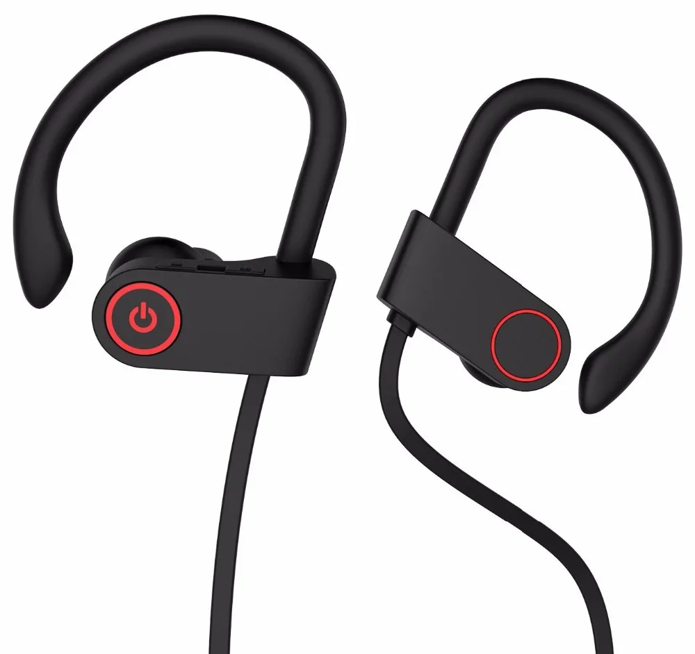 Лучшие Спортивные bluetooth наушники гарнитура Беспроводной с микрофоном стабильную