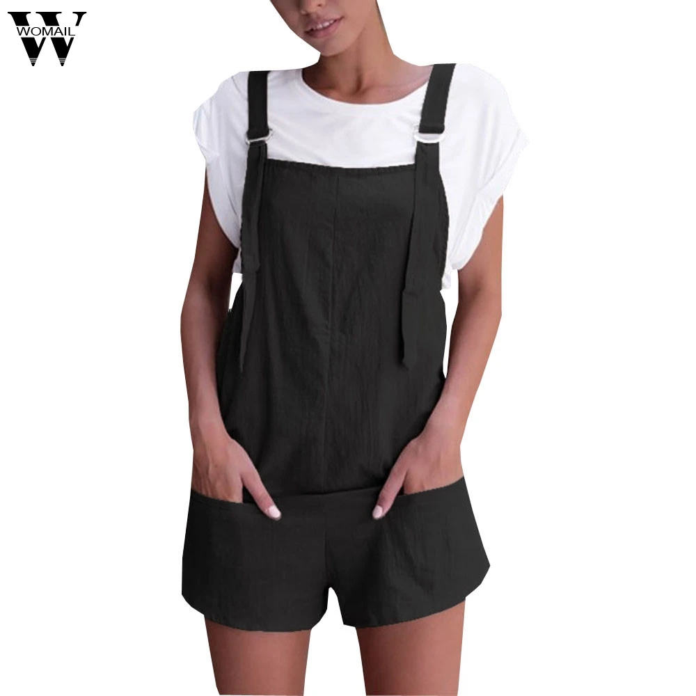 Womail ارتداءها المرأة الصيف الأزياء مرونة الخصر سروال الكتان القطن جيوب السروال القصير Playsuit السراويل جديد دروبشيب M6 Womail ارتداءها المرأة الصيف الأزياء مرونة الخصر سروال الكتان القطن جيوب السروال القصير Playsuit السراويل جديد دروبشيب M6