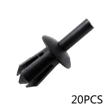 

20x Black New Plastic Bumper Push Type Expansion Retainer Expanding Rivet Fixing Clip For BMW E12 E28 E30 E34 E36 E39 E46 E60 E6