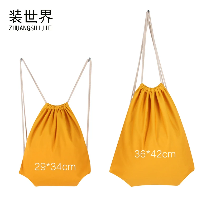 

Custom Logo Print Children Mom Girls Boys School Backpack Travel Softback Shopping Bag Cotton Drawstring Bag Christmas Gift