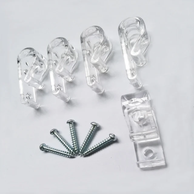 5PC CHILD SAFETY BLINDS HOOK CLIP FOR ZEBRA VERTICAL ROMAN ROLLER BLIND