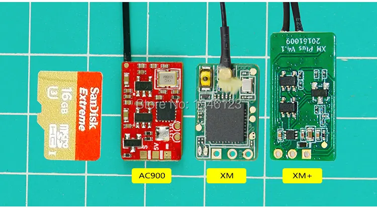 AC900 мини ресивер с двумя моделями Frsky D16 Поддержка FUTABA XM Mini + X9D выход приемника для