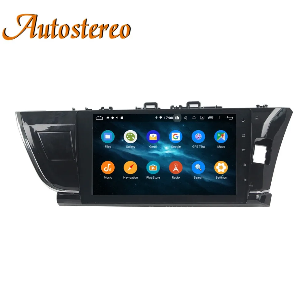 Sale Android 9 DPS Max 64GB Car GPS navigation For Toyota Corolla 2013+ RHD multimedia car DVD player head unit radio tape recorder 2