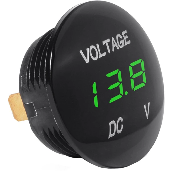 Waterproof Universal Digital Panel Led Display Voltmeter Voltage Meter