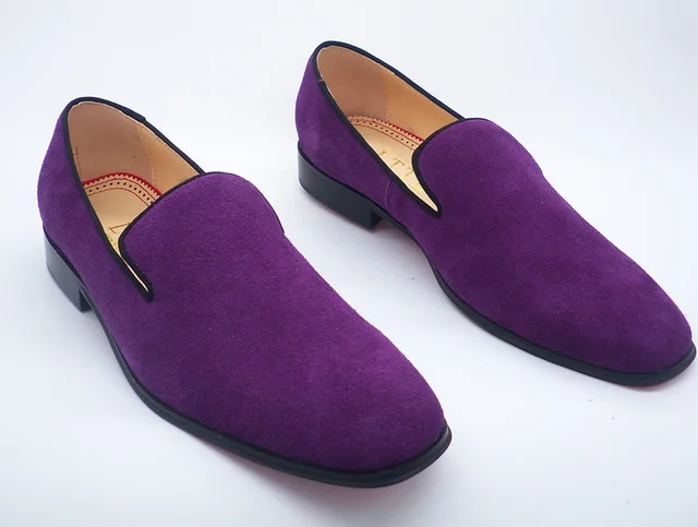 men's dark purple dress shoes