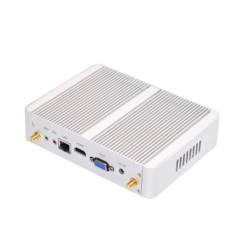 Процессор EGlobal fanless mini pc windows10/linux/Ubuntu 4G RAM 128 г SSD Intel Nuc Core i3 5005u мини-компьютер HD Graphics5500 300 м WI-FI