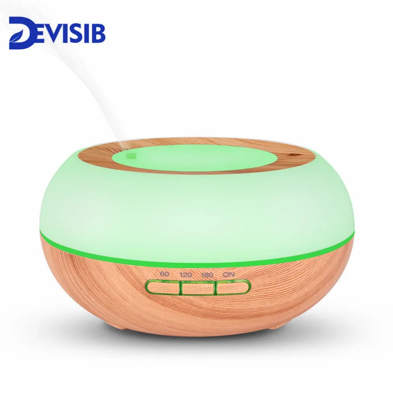 DEVISIB Essential Oil Diffuser 300ML Air Humidifier Aroma Lamp Aromatherapy Electric Ultrasonic Aroma Diffuser Mist Maker цена DEVISIB Essential Oil Diffuser 300ML Air Humidifier Aroma Lamp Aromatherapy Electric Ultrasonic Aroma Diffuser Mist Maker цены онлайн