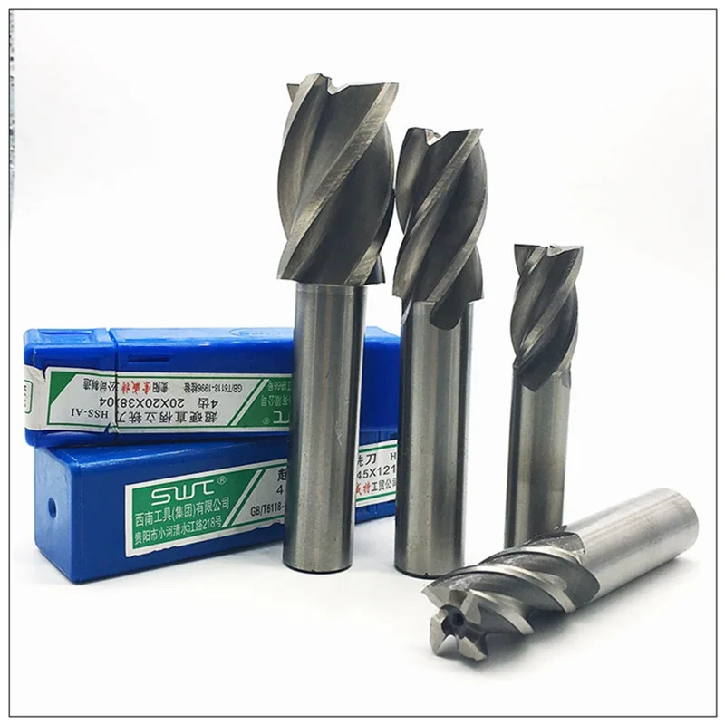 E4J3 1/2" Milling Diameter 3 Flute Slotting End Mill Bit P2X5 Business