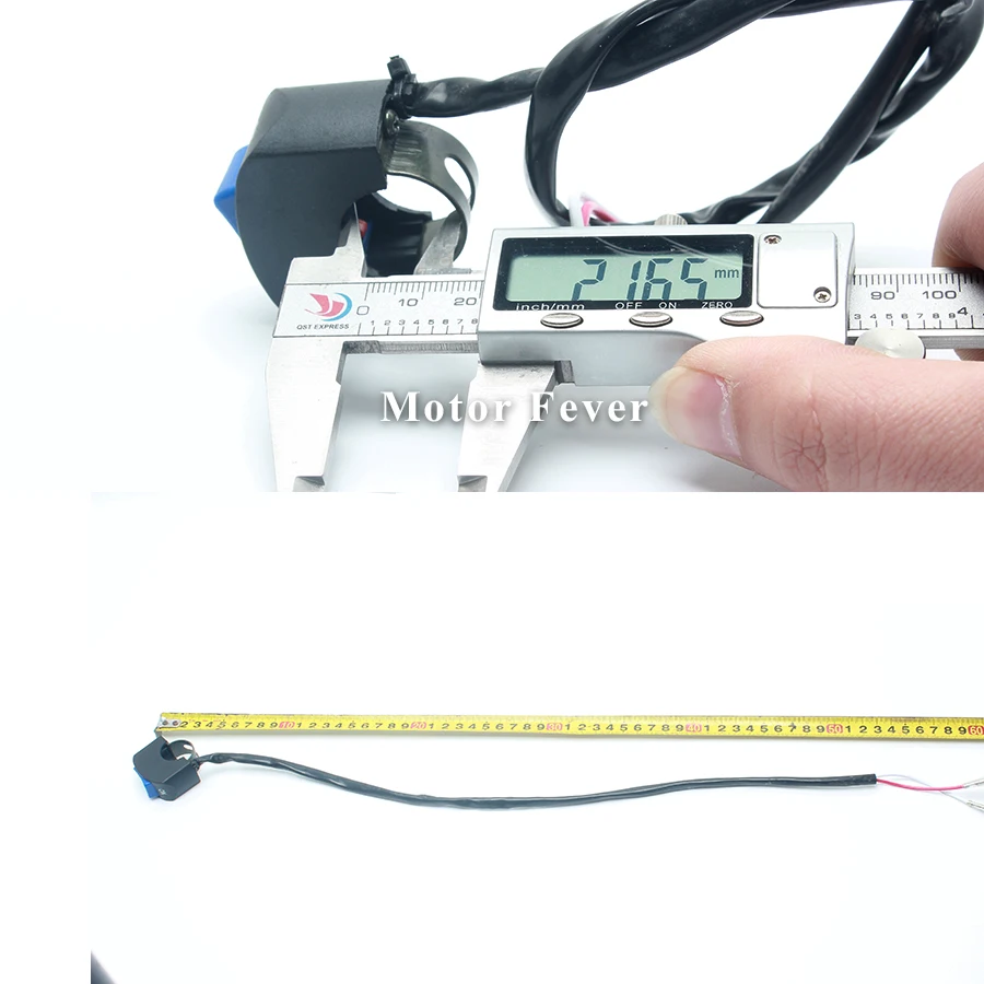 1 par Universal reajuste motocicleta interruptor de agarre a prueba de agua 2 líneas de apagado/encendido rojo/Azul Sistema eléctrico interruptor de botón 1 par Universal reajuste motocicleta interruptor de agarre a prueba de agua 2 líneas de apagado/encendido rojo/Azul Sistema eléctrico interruptor de botón