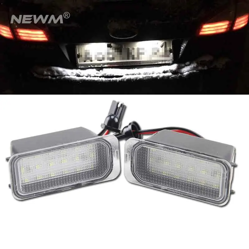 2x LED License Number Plate Light For Ford MONDEO MK4 IV 4 CANBUSin Signal Lamp from