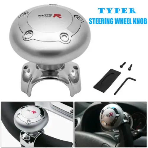 

Steering Wheel Aid Power Handle Assister Spinner Knob Ball For Car Truck Bus