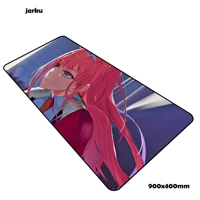 Коврик для мыши darling in the franxx padmouse 900x400x3 мм, игровой коврик для мыши в подарок, коврик для мыши для геймера, Настольный коврик высокого качества, коврик для мыши, ПК