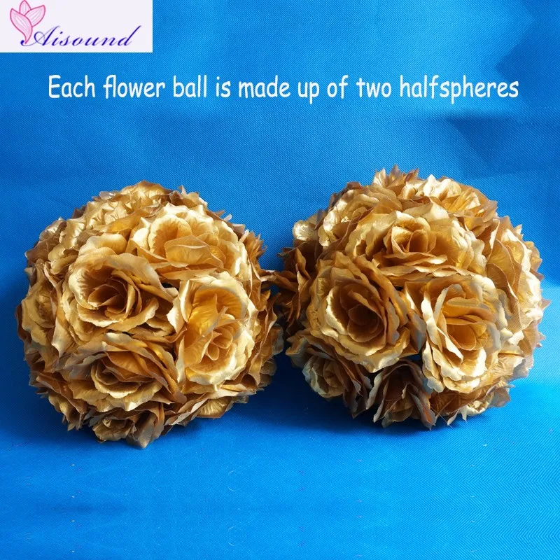 Gold flowers for wedding
