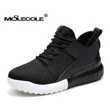 Moolecole новые Обувь с дышащей сеткой женская повседневная обувь Модная женская обувь весна/осень Удобная обувь на плоской подошве EUR35-40