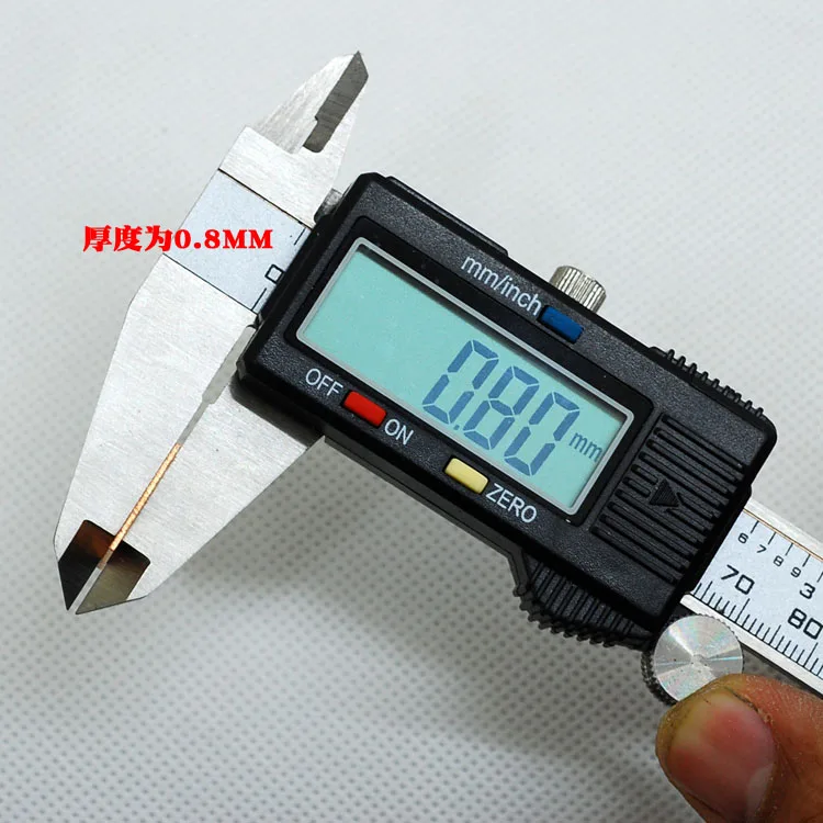 FEORLO 20pcs/lot 15mmx15mm 0.1mm 0.2mm 0.3mm 0.5mm 0.6mm 0.8mm 1.5mm Heatsink Copper Shim Thermal Pads for Laptop GPU VAG PAD