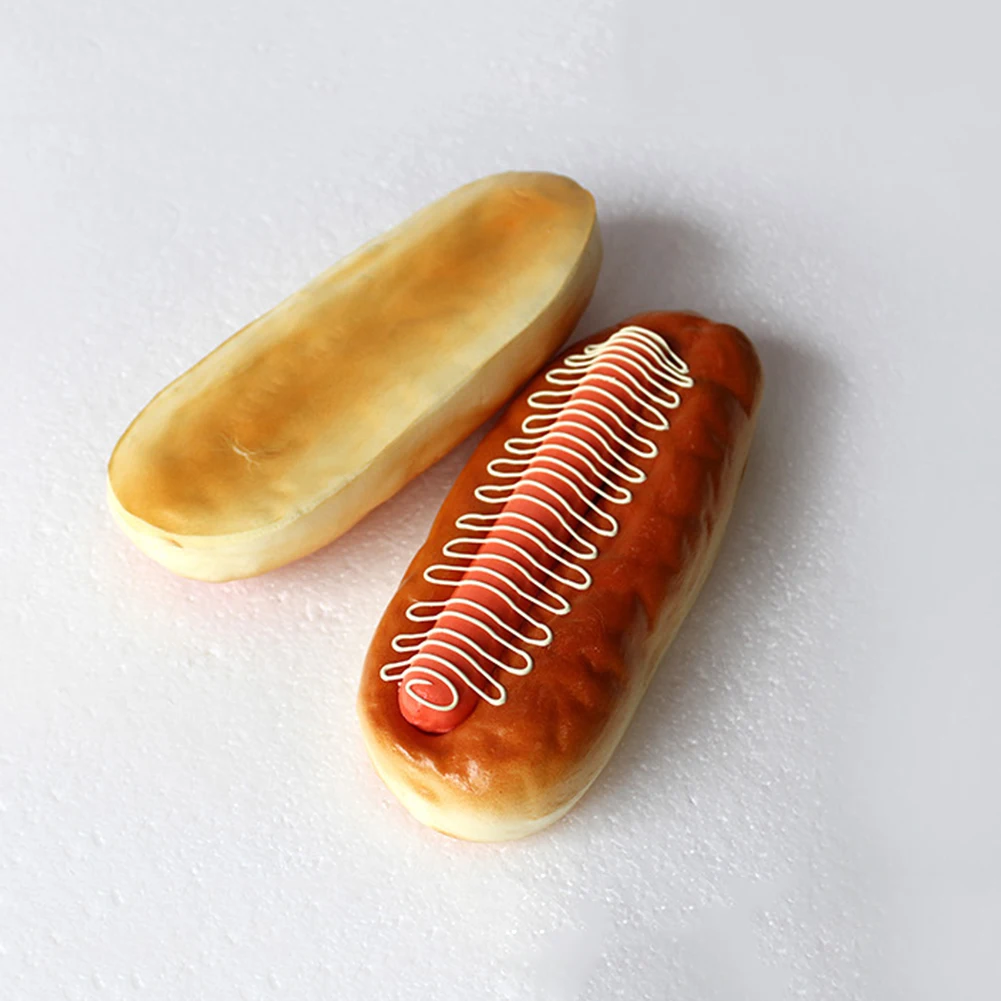 Искусственные хот дог/пончик хлеб реалистичные поддельные продукты питания для