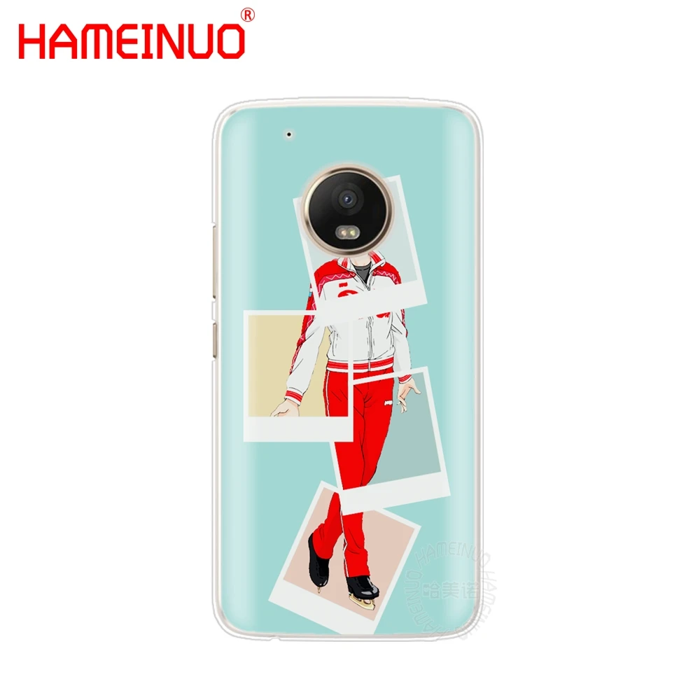 HAMEINUO yuri on ice history maker чехол для телефона Motorola Moto X4 E4 C G6 G5 G5S G4 Z2 Z3 PLAY PLUS|Бамперы| |