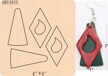 

Eardrop 35 Wood Mould is compatible with most leading machines Mold thickness: 15.8mm